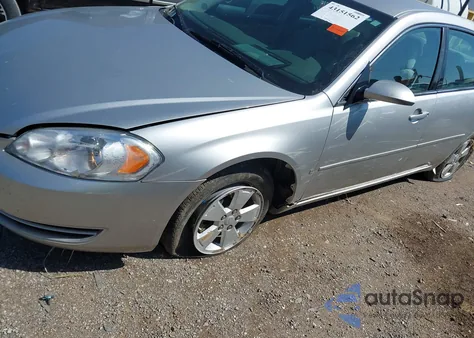 2007 Chevrolet Impala Lt из США, поврежденный, VIN 2G1WT58K479123359